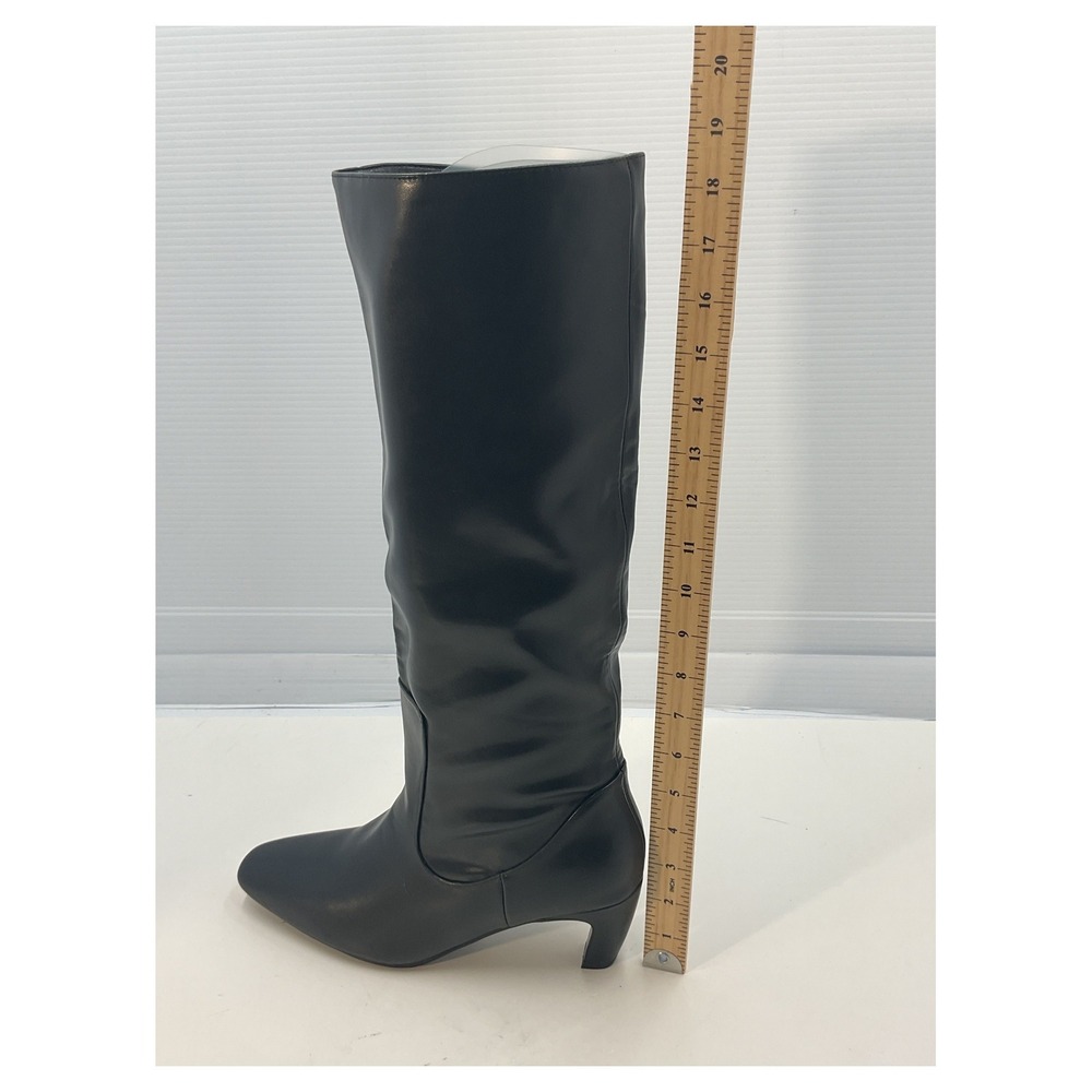 TEAIEUI Women's‎ Heeled Boots Black Size 9.5